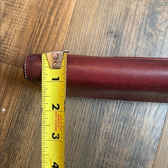 Coach Burgundy Leather Clutch - Picture 15 of 15